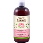 Green Pharmacy Body Care Muscat Rose & Green Tea sprchový gel 0% Parabens Silicones PEG 500 ml – Zboží Mobilmania