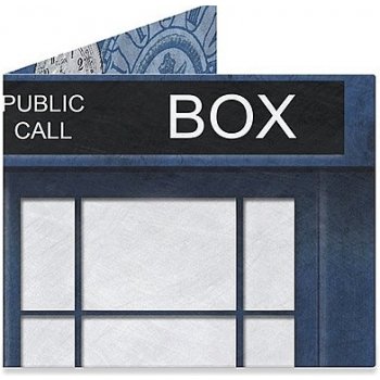 Peněženka Blue Police Box 1