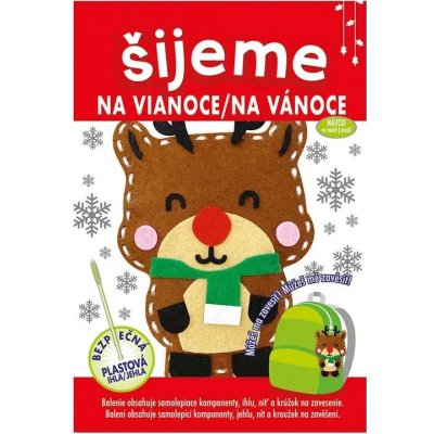 EASY CRAFT Kreativní VÁNOČNÍ tvoření šijeme plstěné zvířátko Sobík – Hledejceny.cz