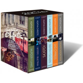 Agatha Christie Hercule Poirot Box Set 6 Books – Christie Agatha