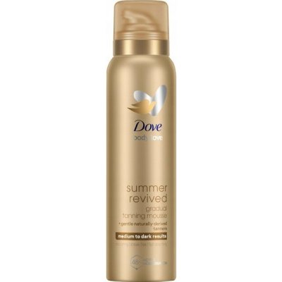 Dove samoopalovací pěna na tělo Summer Revived, tmavý odstín 150 Ml – Hledejceny.cz