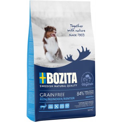 Bozita Grain Free Reindeer 3,5 kg – Hledejceny.cz