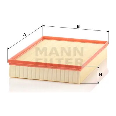 MANN FILTER Vzduchový filtr C 4312/1 – Hledejceny.cz