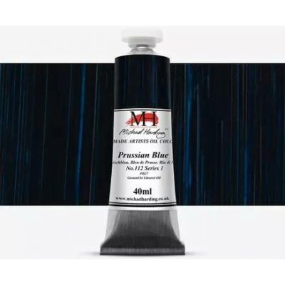 Michael Harding olejové barvy 40 ml prussian blue 112 – Hledejceny.cz