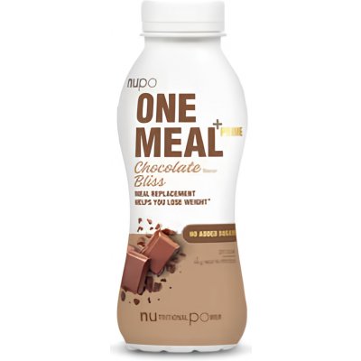 NUPO ONE MEAL + PRIME hotový nápoj Chocolate Bliss 372 g – Zboží Mobilmania