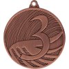 Sportovní medaile Designová kovová medaile Stupně vítězů Bronz 5 cm
