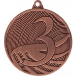 Designová kovová medaile Stupně vítězů Bronz 5 cm – Zboží Dáma