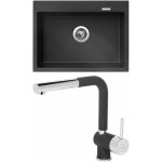 Sinks G10074 Set MAXIMO 680 Metalblack + MIX 3 P Metalblack – Zboží Dáma