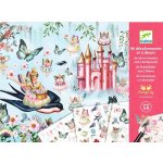 Djeco Sada s protlačovacími obrázky Víly – Zboží Dáma