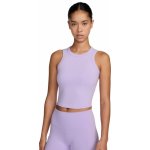 Nike One Fitted Dir-Fit Short Sleeve Crop Tank - lilac bloom/black – Zboží Dáma