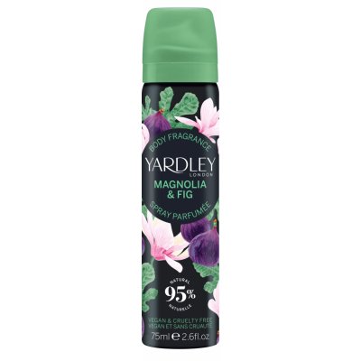 Yardley Tělový sprej Magnólie & Fíky, 75 ml – Zbozi.Blesk.cz