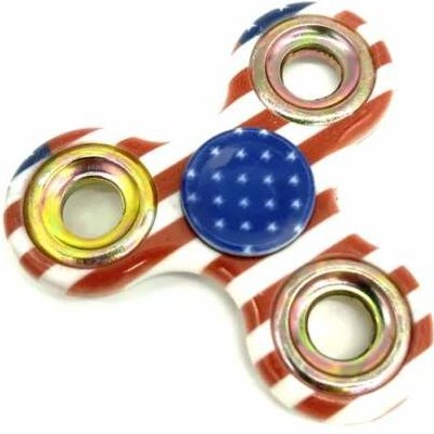 Antistresový Fidget Spinner USA flag – Zboží Dáma