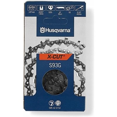 Husqvarna Řetěz pilový S93G X-Cut 52čl. 3/8" mini 1,3mm 5854042-52 – Hledejceny.cz