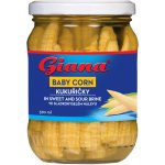 Giana Kukuřičky v sladkokyselém nálevu 340g – Zboží Dáma