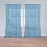 Záclony Modrá: 2 ks - 150x250 cm - Sablio – Hledejceny.cz