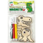 ARGUS Kreativní tvoření vybarvi si magnetku dinosaurus 19260003 – Hledejceny.cz