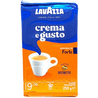 Lavazza Crema e Gusto Forte mletá 250 g – Zboží Dáma