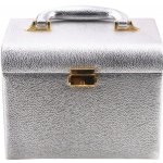 Amparo Miranda® Kufřík na kosmetiku K1175 stříbrná – Hledejceny.cz