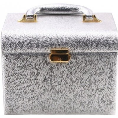Amparo Miranda® Kufřík na kosmetiku K1175 stříbrná – Hledejceny.cz