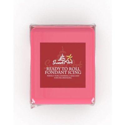 SweetArt Fondán na dort Neon Pink vanilkový 250 g – Hledejceny.cz