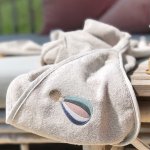 Petú Mano Kojenecká osuška s kapucí Air Balloon – Zboží Dáma