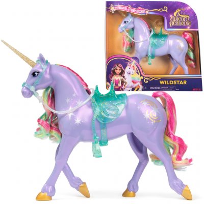 Spin Master UNICORN ACADEMY SVĚTELNÝ JEDNOROŽEC WILDSTAR 28 CM – Zboží Dáma