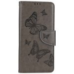 TopQ Xiaomi Redmi Note 12 knížkové Butterfly šedé – Zboží Živě