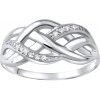 Prsteny SILVEGO stříbrný prsten se zirkony ZTG45022