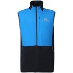 Progress pánská hybridní vesta Torsten Vest s merinem modrá – Zboží Dáma