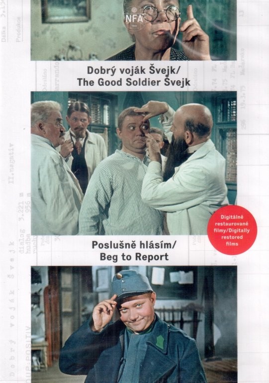 Dobrý voják Švejk / Poslušně hlásím DVD