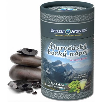 Everesr Ayrveda Ájurvédský horký nápoj Amalaki shilajit mumio 100 g