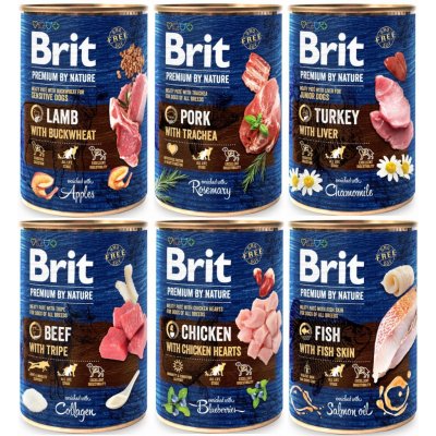 Brit Premium by Nature Dog Beef with Tripe 400 g – Zbozi.Blesk.cz