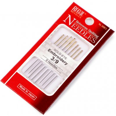 Stoklasa Jehly vyšívací, zlatá ucha nikl – Sleviste.cz