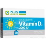 Plus Lékárna Vitamin D3 2000 IU 60 kapslí – Hledejceny.cz