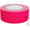 Stavební páska Allcolor Gaffa 649-50P Páska 5 cm x 25 m růžová fluorescenční