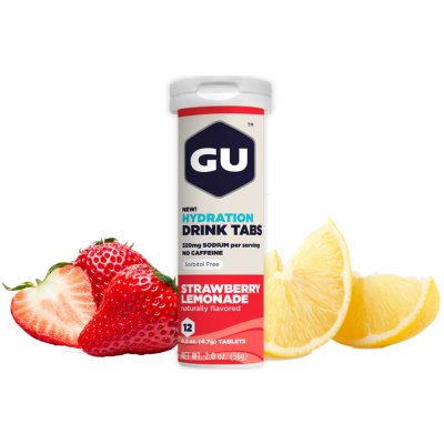 GU Hydration Drink Tabs 54 g – Zbozi.Blesk.cz