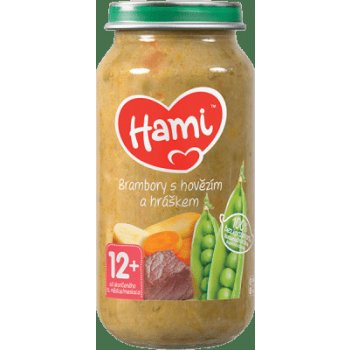 Hami Brambory s hovězím a hráškem 250 g