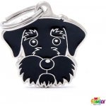My Family SCHNAUZER gravírovateľný přívěsek 3,3 x 2,6 cm – Hledejceny.cz