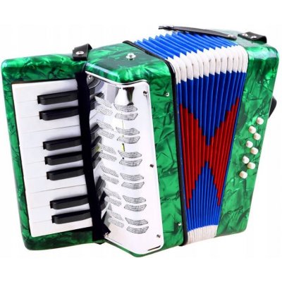 IN0148 ZI Dětský akordeon Olympia Zelená – Sleviste.cz