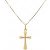 Přívěsky Beny Jewellery Zlatý Přívěsek Kříž k1200814