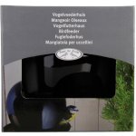 Esschert Design krmítko keramické "BEST FOR BIRDS", 18 x 18 cm, černé – Hledejceny.cz