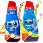 Finish Gel All in One do myčky nádobí Mix Lemon Orange 2 x 1 l 100 dávek – Hledejceny.cz