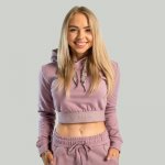 Strix dámská mikina Essential Cropped Hoodie Mauve mauve – Hledejceny.cz