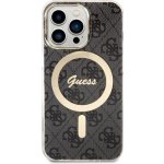 Pouzdro Guess 4G IML MagSafe iPhone 13 Pro černé – Hledejceny.cz