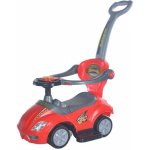 Baby Mix s vodící tyčí 3v1 Mega Car červené – Zboží Dáma