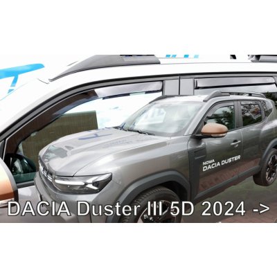 HEKO Plast Ofuky oken Dacia Duster 2024 přední+zadní – Zboží Mobilmania