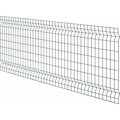 Jednoduché svařované 3D plotové pletivo zelená 80 x 200 cm – Zboží Mobilmania