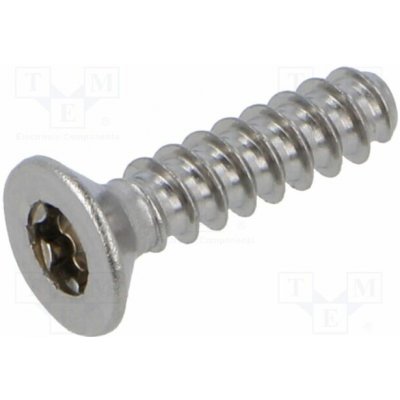 BOSSARD 3265784 Vrut; M4x16; Hlava: kuželová; Torx®; nerezavějící ocel A2; 8mm – Hledejceny.cz