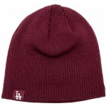 New Era MLB Essential Skully beanie LA Dodgers Burgundy – Hledejceny.cz