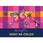 Karton P P Desky na číslice Motýl – Sleviste.cz